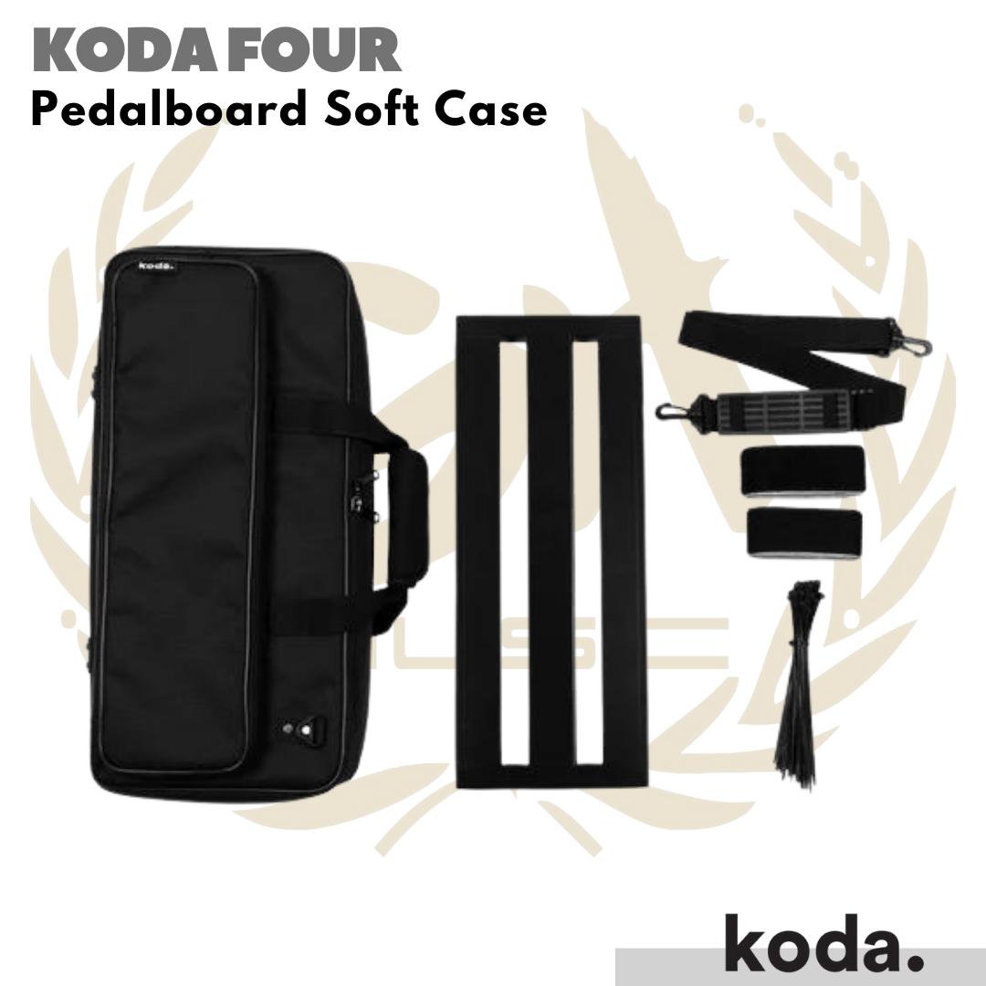 Koda Essential Effect Pedal Soft Case FOUR + Pedalboard | Tas Efek