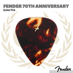 Fender 70th Anniversary Guitar Pick Tin - Pik Gitar Bass Isi 12