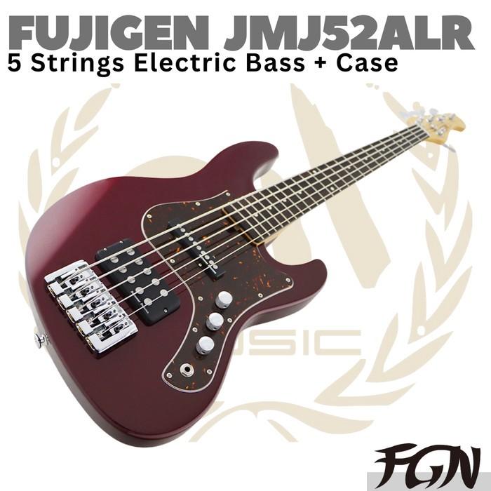 FUJIGEN FGN JMJ52ALR 5 Strings Electric Bass | 5 Senar Jazz Bass