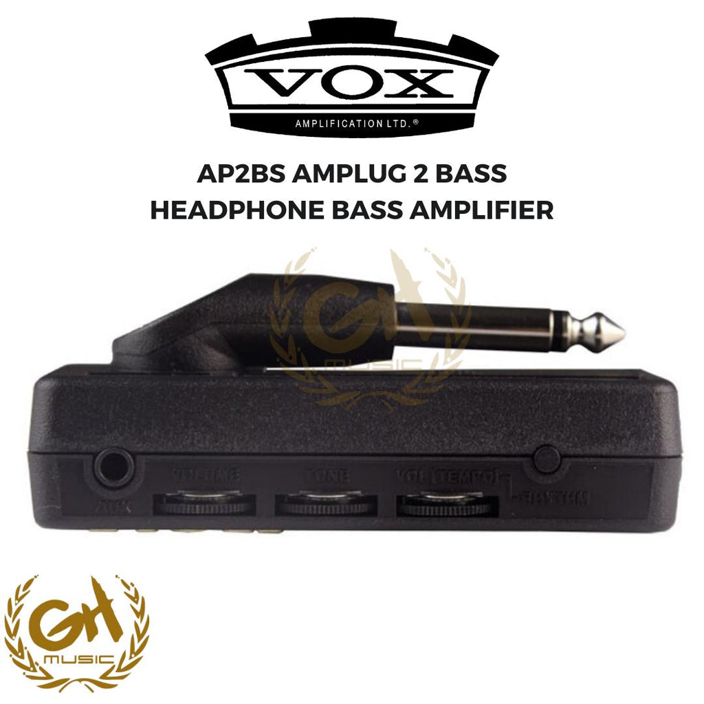VOX AP2BS - AMPLUG 2 HEADPHONE AMPLIFIER BASS ELECTRIC