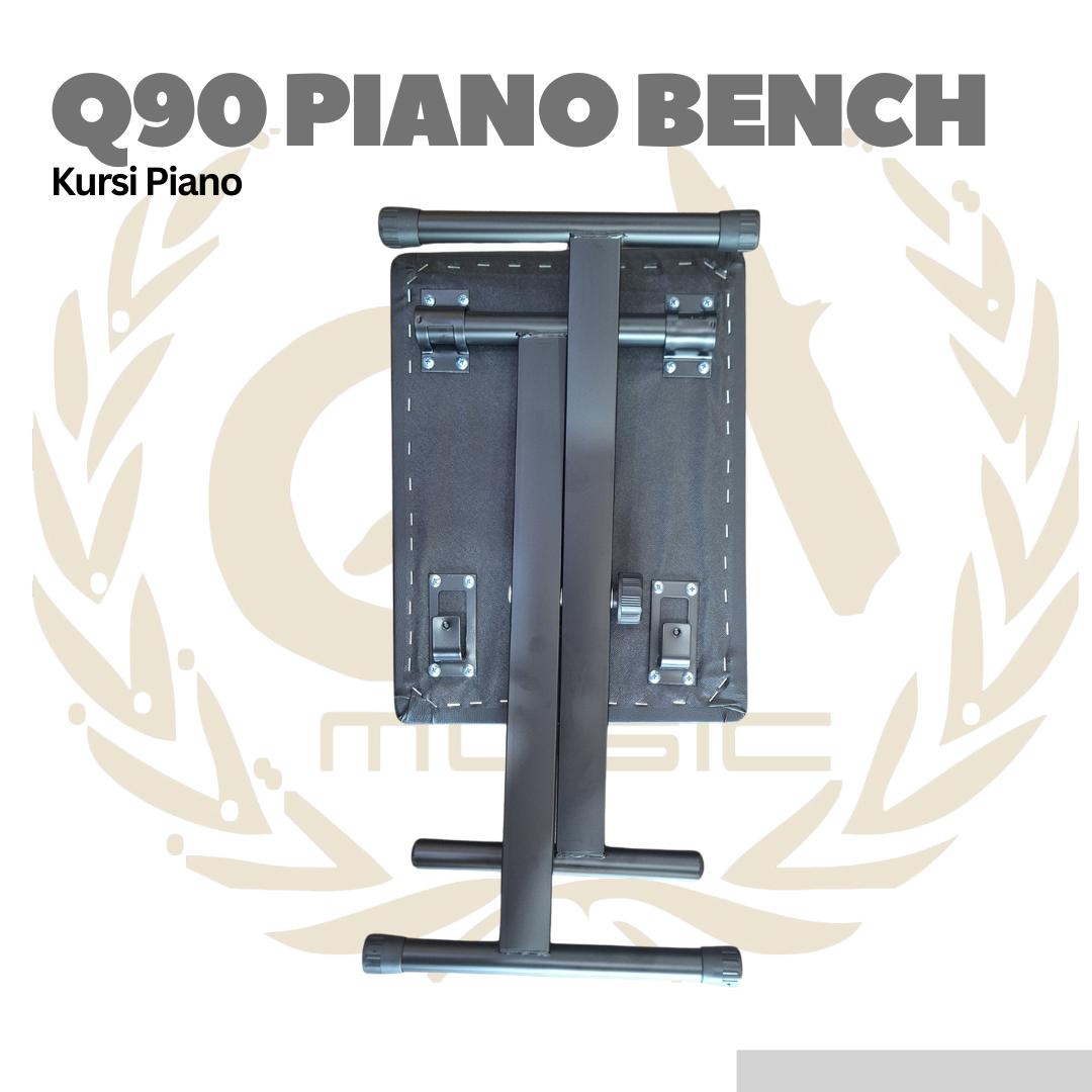 Q90 Piano Bench - Kursi Piano