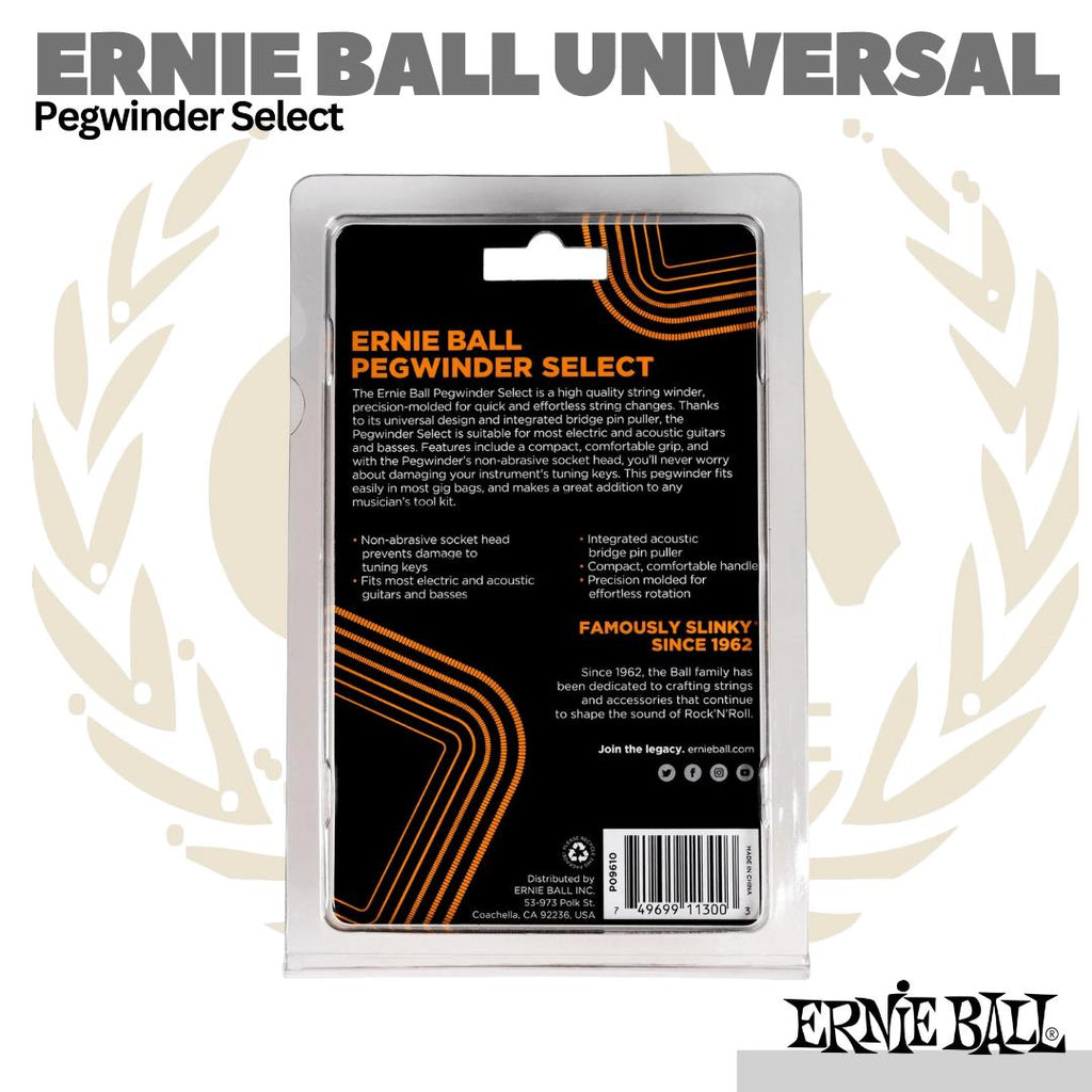 Ernie Ball Universal Pegwinder Select - Pemutar Senar