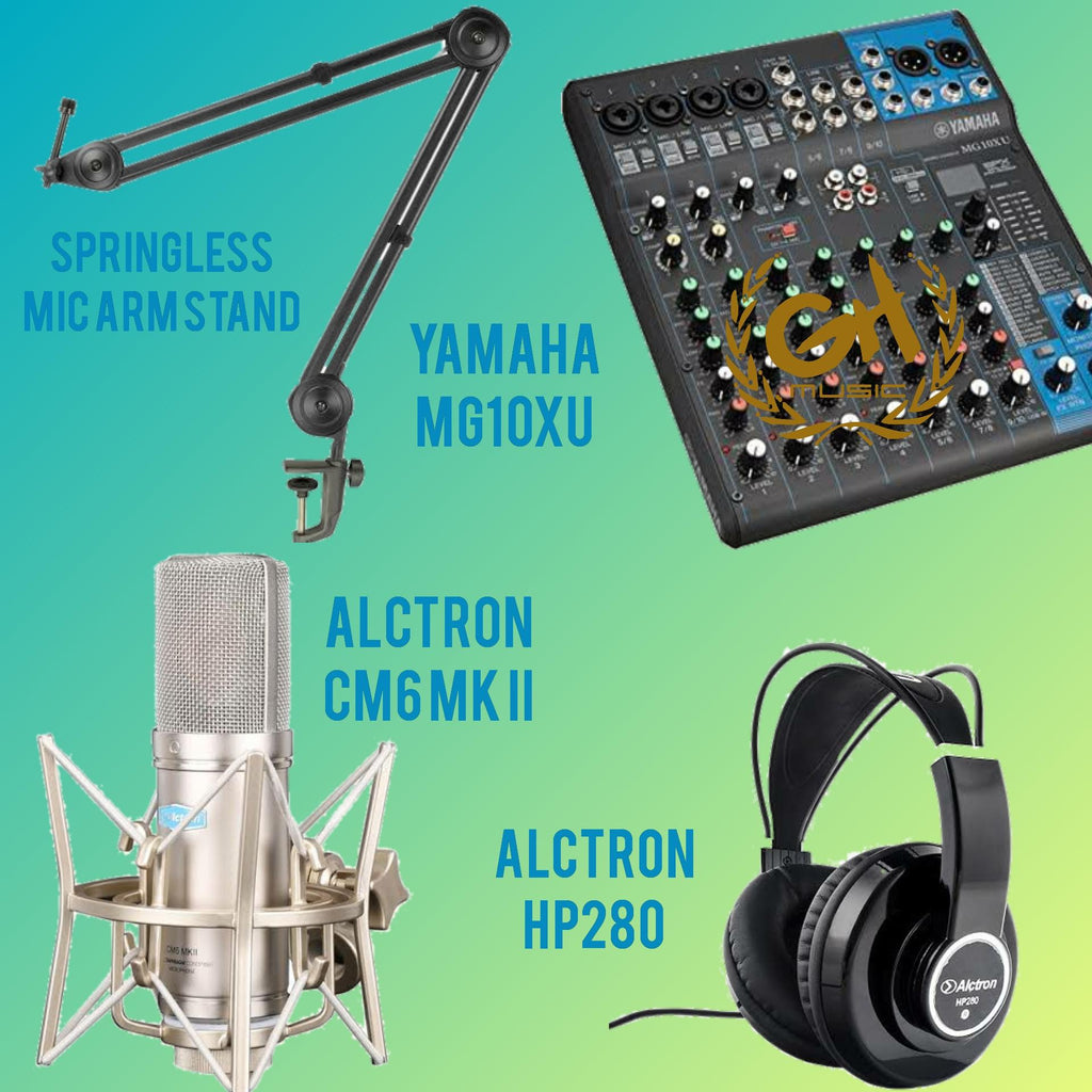 PAKET PODCAST 4 ORANG MIC PREMIUM QUALITY
