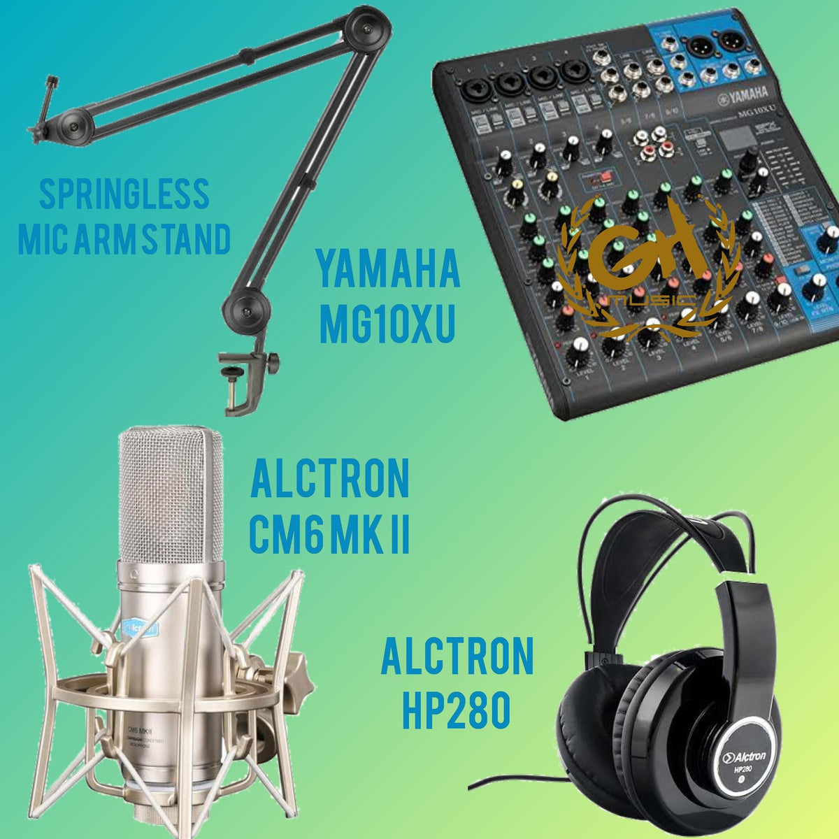 PAKET PODCAST 4 ORANG MIC PREMIUM QUALITY