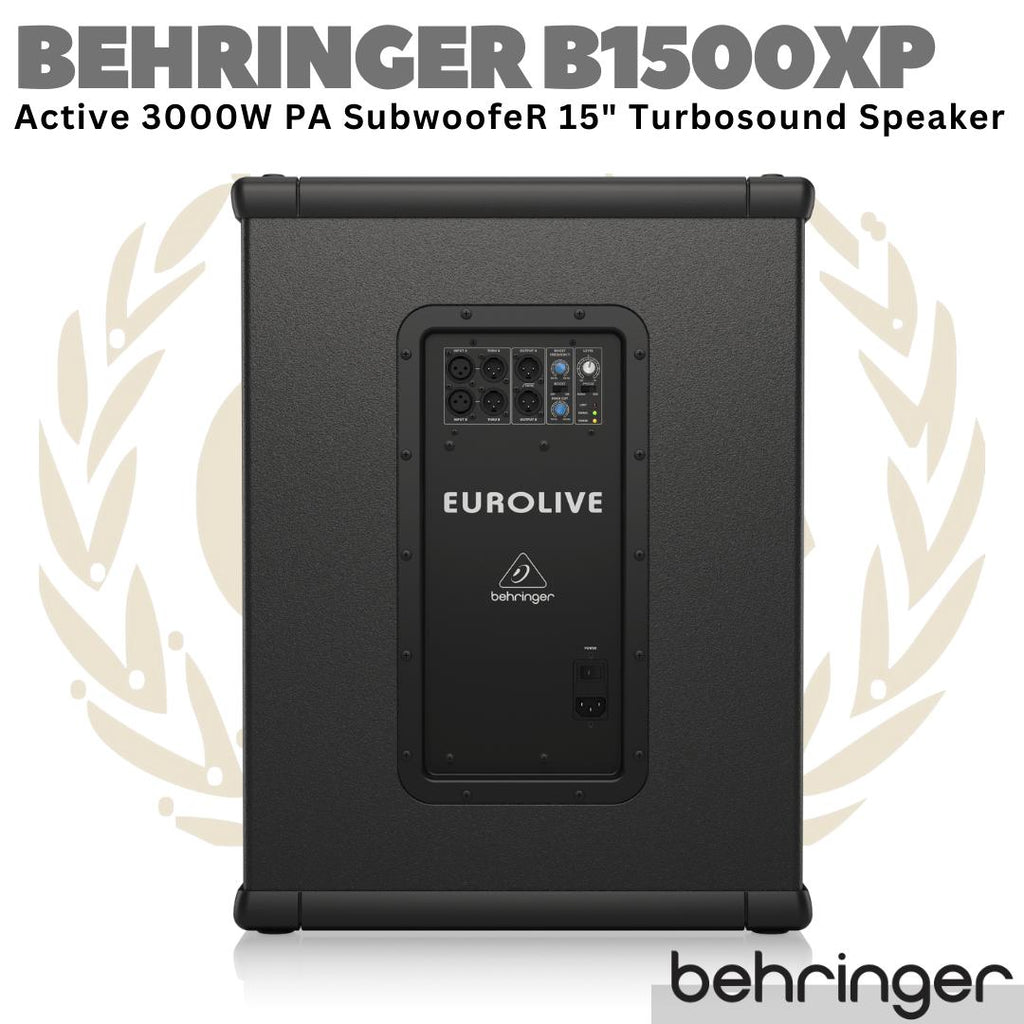 BEHRINGER EUROLIVE B1500XP Active 15" 3000W PA Subwoofer | Sub Aktif