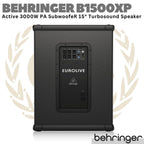 BEHRINGER EUROLIVE B1500XP Active 15" 3000W PA Subwoofer | Sub Aktif