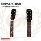 Enya T-05B Parlor Acoustic Guitar - Gitar Akustik T05B