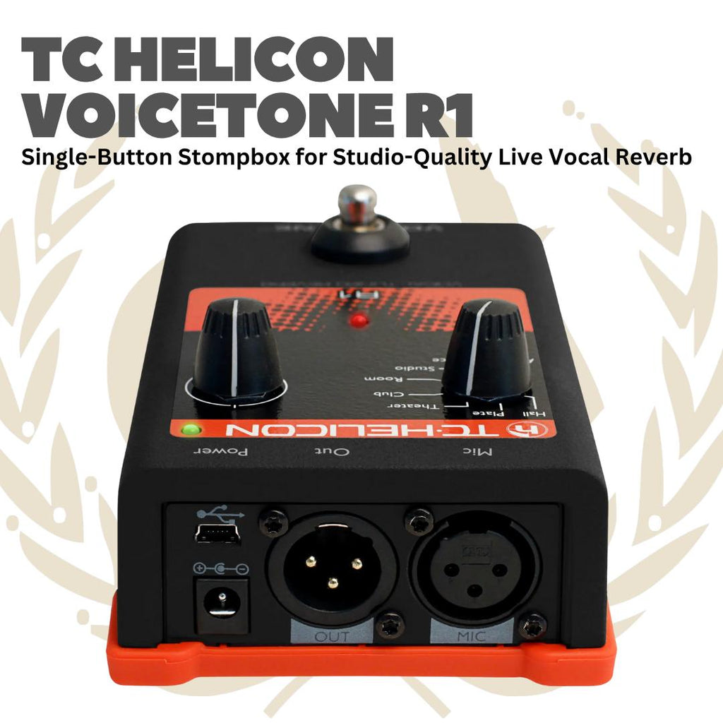 TC Helicon Voicetone R1 - R 1 Voice tone Efek Gitar Bass Pedal R-1