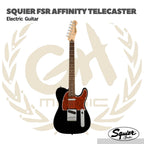 Squier FSR Affinity Series Telecaster Electric Guitar w/Tortoiseshell Pickguard, Laurel FB - Gitar Elektrik