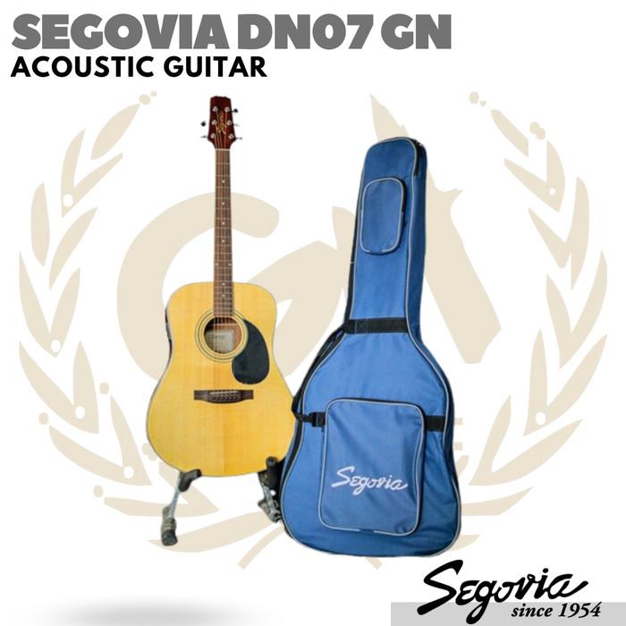 SEGOVIA D07 GN Acoustic Electric Guitar | Gitar Akustik Elektrik DW07