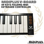 MIDIPLUS V BOARD 49 Bluetooth Midi Controller Portable Lipat | VBOARD