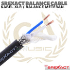 SREXACT XLR / Balance / Microphone Cable | Kabel Mic Meteran