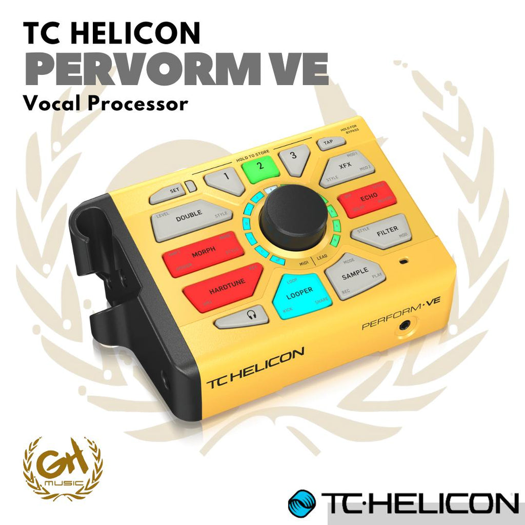 TC HELICON PERFORM-VE Vocal Manipulator Vocal Effect | Efek Vokal