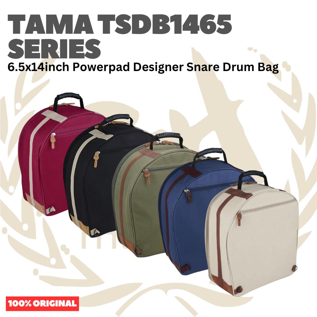 TAMA TSDB1465 6.5x14inch Powerpad Designer Snare Drum Bag - Tas Snare Drum Original Asli