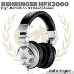 BEHRINGER HPX2000 High Definition DJ Studio Heaphones Monitor