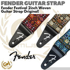FENDER GITAR STRAP | Fender Festival 2inch Woven Guitar Strap