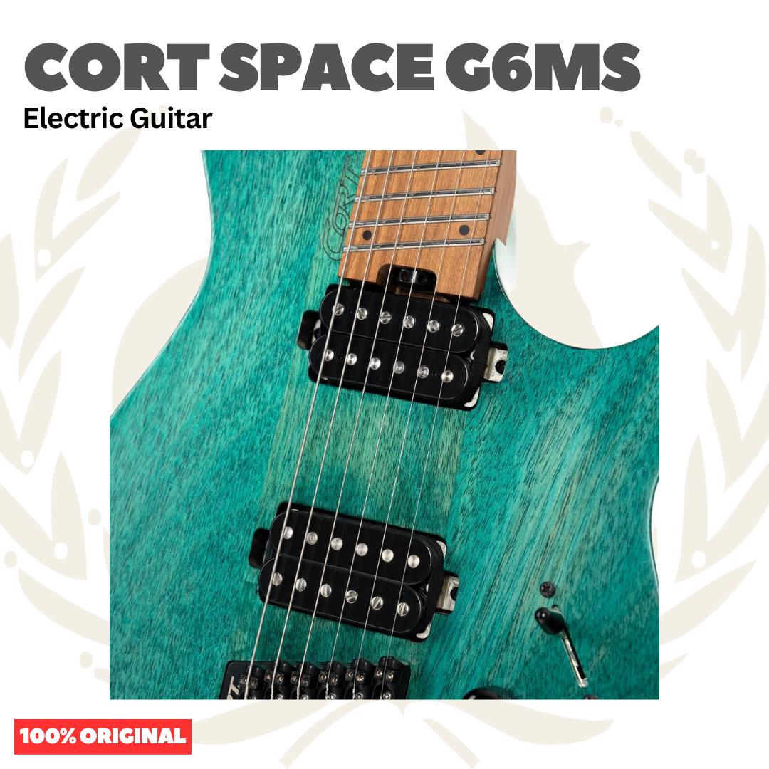 Cort Space G6MS Headless Multiscales Electric Guitar w/Bag - Gitar Listrik Elektrik