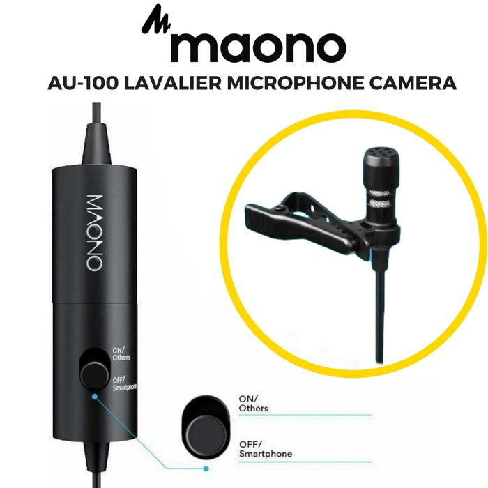 MAONO AU-100 LAVALIER MICROPHONE CAMERA