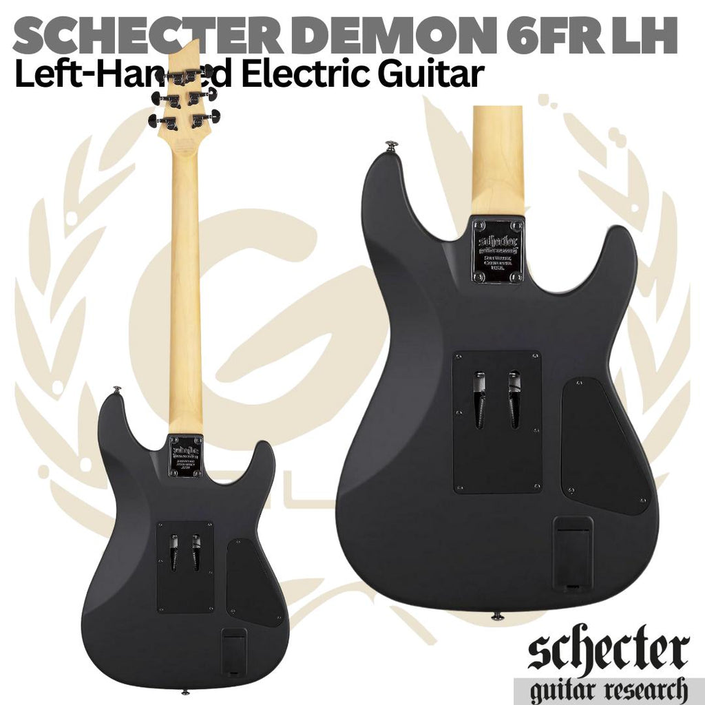 SCHECTER DEMON 6 FR Left Hand Electric Guitar - Gitar Kidal Listrik