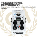 TC ELECTRONIC PLETHORA X1 TONEPRINT LOADER FOOTSWITCH GUITAR EFFECT - EFEK GITAR BASS PEDAL