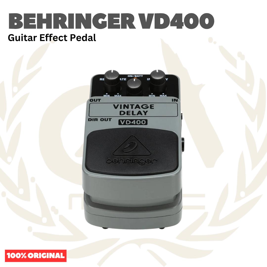 Behringer VD400 Vintage Delay Guitar Effect Pedal - Efek Pedal Gitar