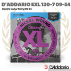 D'addario EXL120-7 09-54 7 String Electric Guitar - Senar Gitar Elektrik