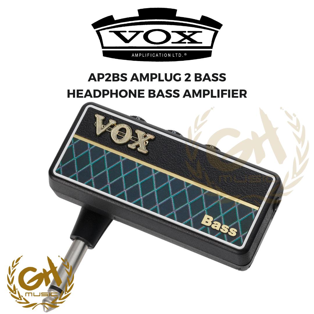 VOX AP2BS - AMPLUG 2 HEADPHONE AMPLIFIER BASS ELECTRIC