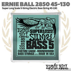 Ernie Ball 2850 Super Long Scale Electric Bass 5 String, 45-130
