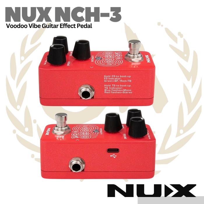 NUX Voodoo Vibe NCH3 Guitar Effect Pedal - Efek Gitar NCH-3