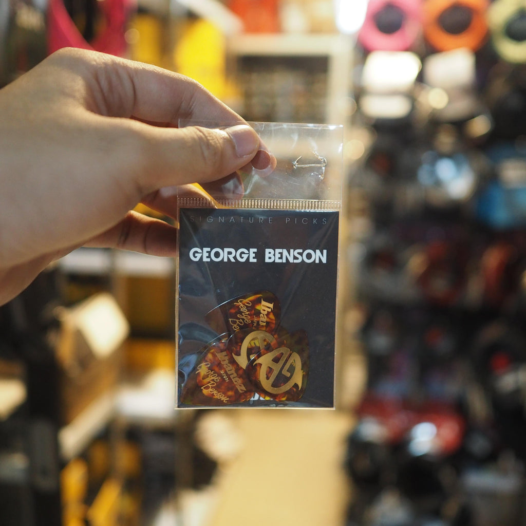 Ibanez B1100GB George Benson Guitar Pick Set, 6pcs - Pick Gitar
