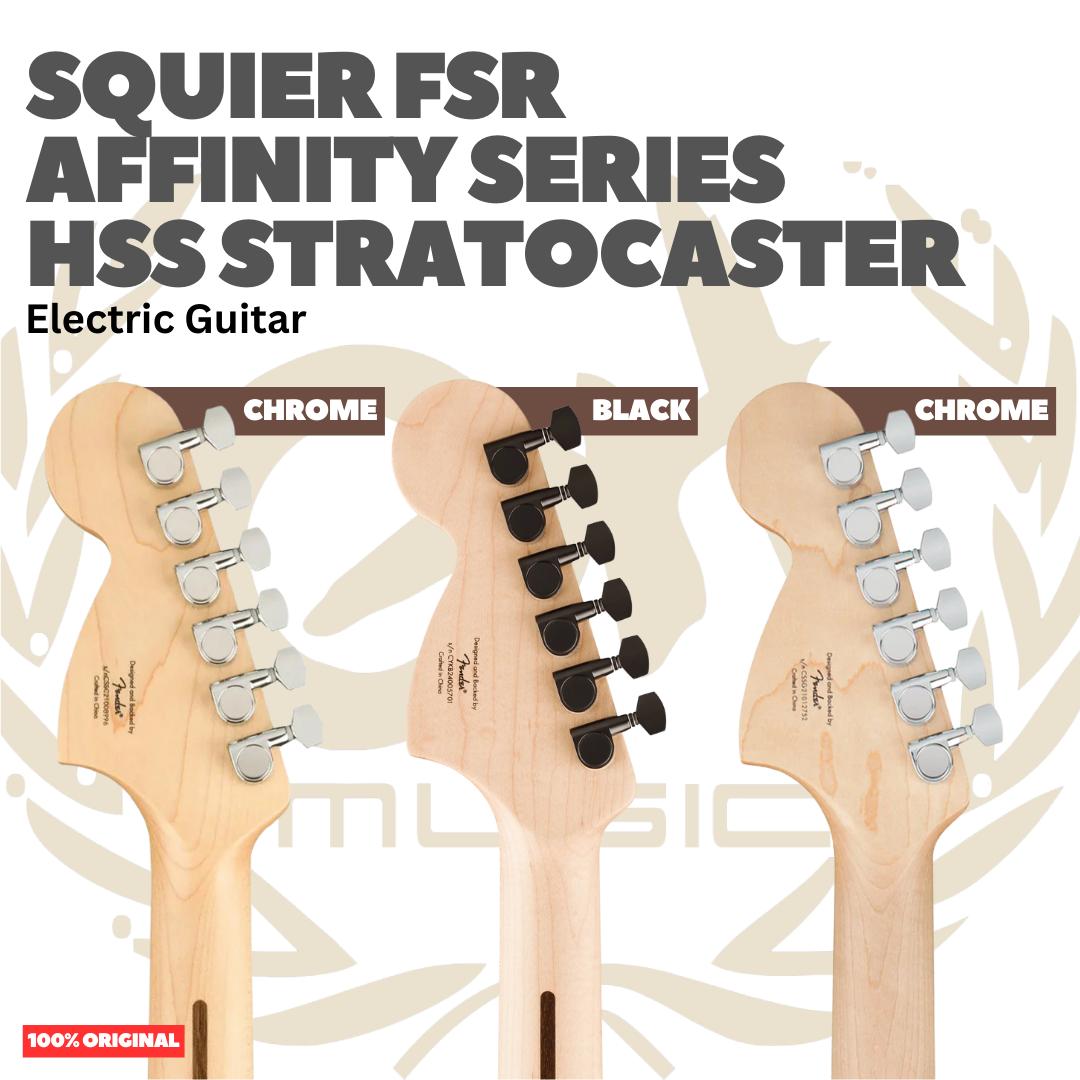 Squier FSR Affinity Series Stratocaster HSS Electric Guitar - Gitar Listrik Elektrik Original Asli