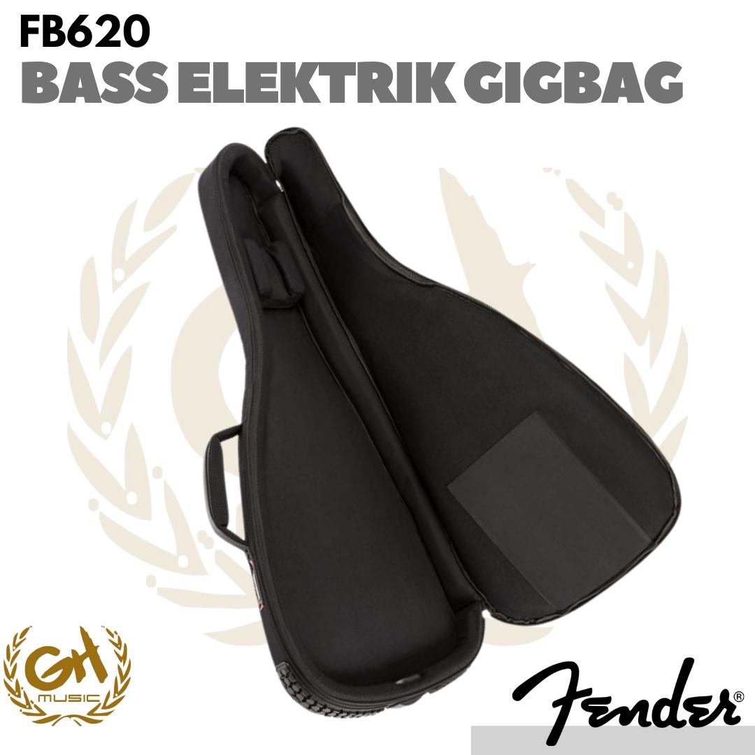 Fender FB620 Electric Bass Guitar Gig Bag - Gig Bag Bass Elektrik
