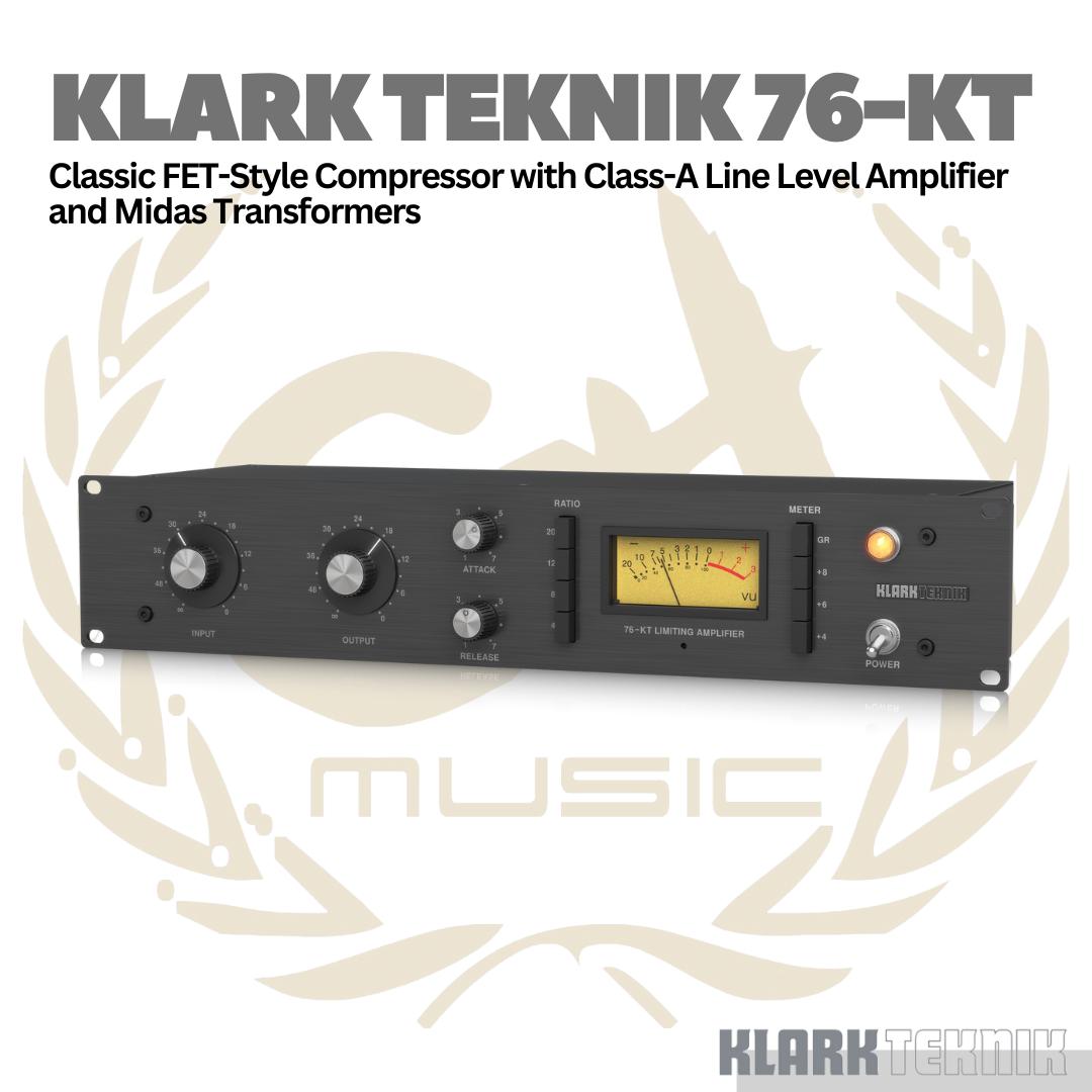 Klark Teknik 76-KT Classic FET-Style Compressor With Class-A Line Level