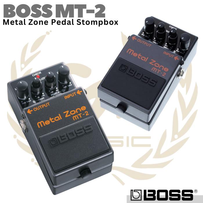 BOSS MT-2 Metal Zone Distortion Effect Guitar Pedal | Efek Gitar Stomp