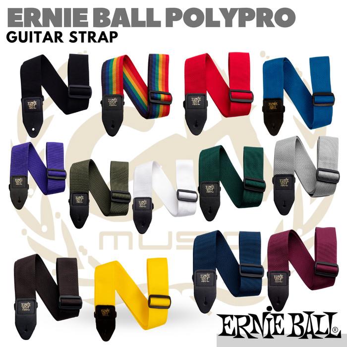 Ernie Ball PolyPro Guitar Strap - Strap Gitar Poly Pro