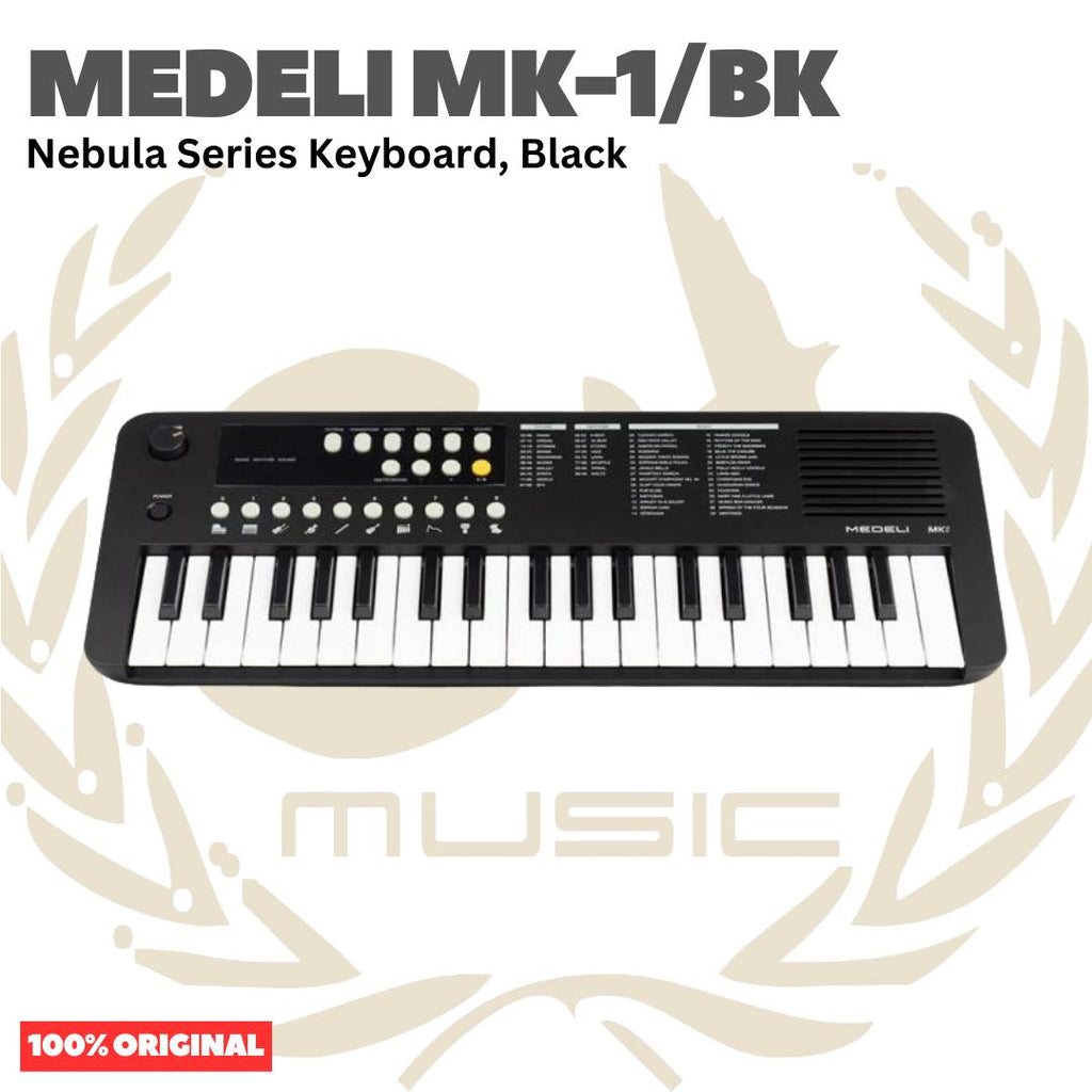 MEDELI MK-1 37-Keys Nebula Series Keyboard Portable - MK1 Keyboard Mini USB-C Original Asli