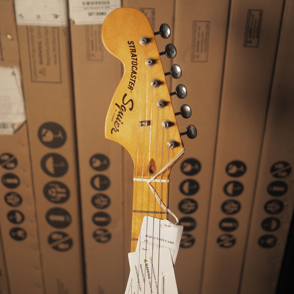 Squier Classic Vibe 70s Stratocaster HSS Left-Handed Electric Guitar - Gitar Kidal Listrik