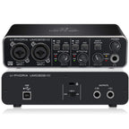 BEHRINGER U-PHORIA UMC202HD SOUNDCARD AUDIO INTERFACE
