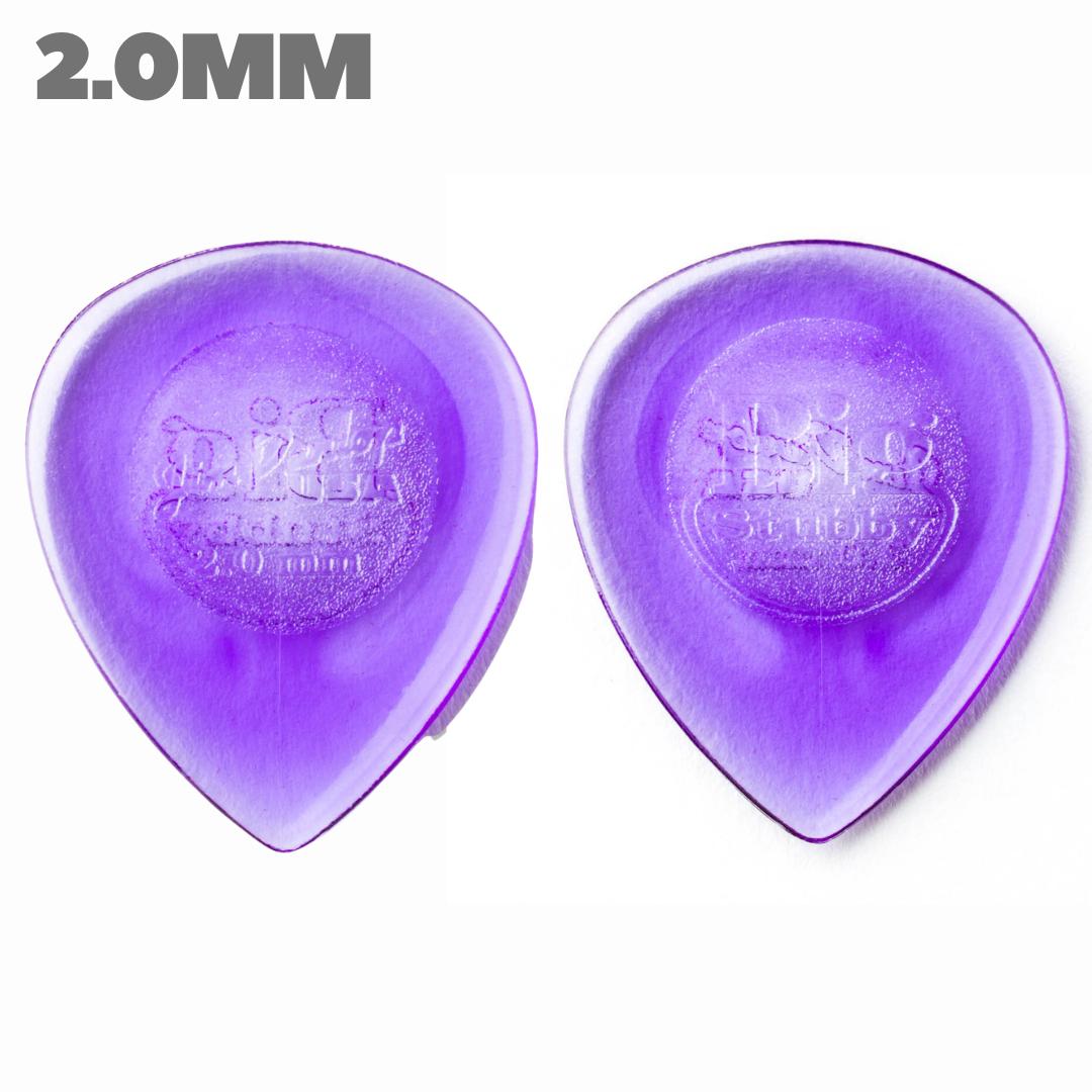 DUNLOP BIG STUBBY Heavy Guitar Picks | Pik Gitar isi 6 1.0 2.0 3.0 mm