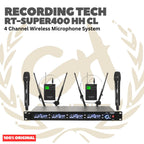 RECORDING TECH RT SUPER400 HH CL WIRELESS MICROPHONE