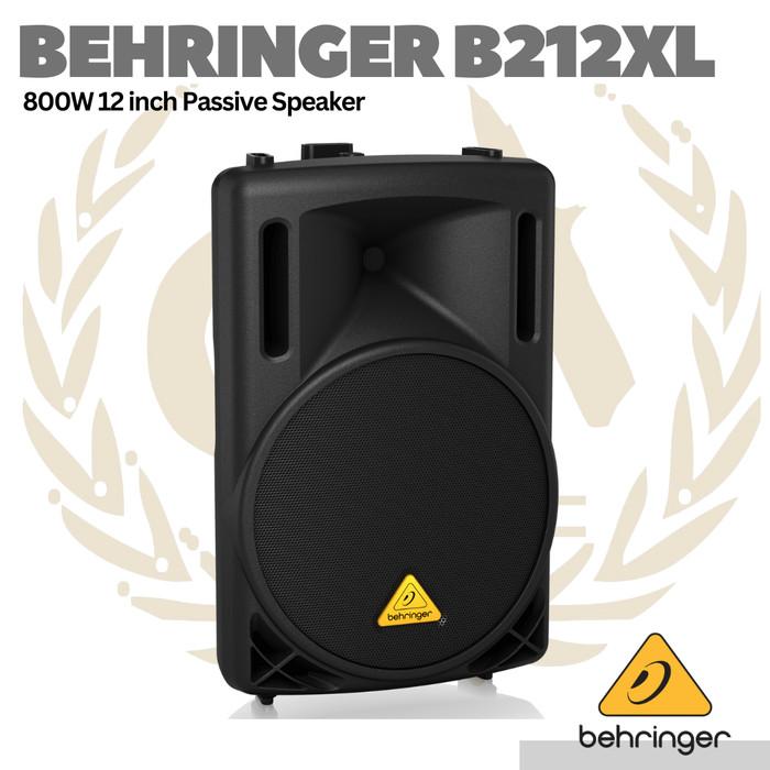 Behringer Eurolive B212XL 800W 12 inch Passive Speaker - Spiker Pasif