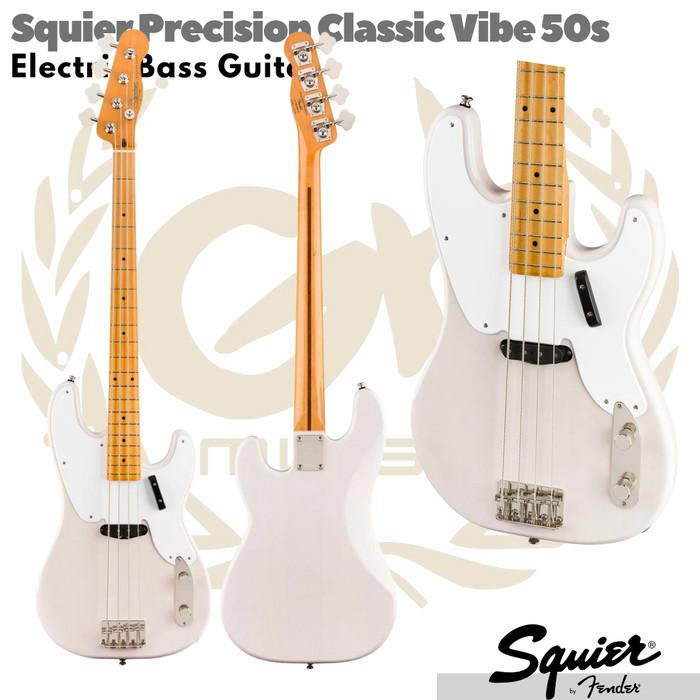 SQUIER PRECISION Classic Vibe 50s Electric Bass Guitar | Elektrik Listrik