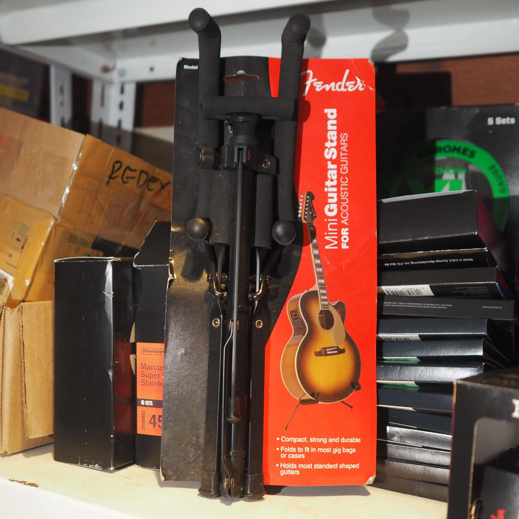 Fender Mini Acoustic Guitar Stand - Stan Gitar Akustik Mini