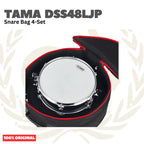 TAMA DSS48LJP Standard Series Drum Bag Set of 4-Piece For Club-JAM Pancake - Tas Snare Drum