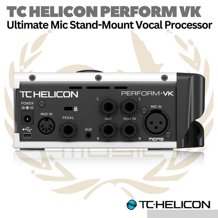 TC-Helicon Perform-VK Vocal Processor - Efek Vokal