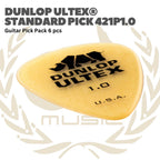 Dunlop Ultex Standard Guitar Pick Pack 6 Pcs - Pick Gitar