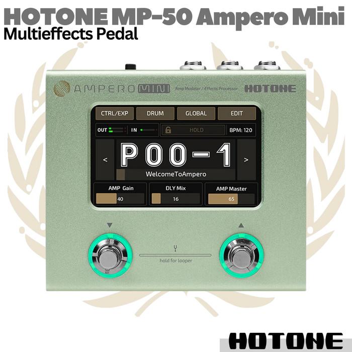 HOTONE MP50 Ampero Mini Multi effects Pedal | Efek Gitar Multieffect