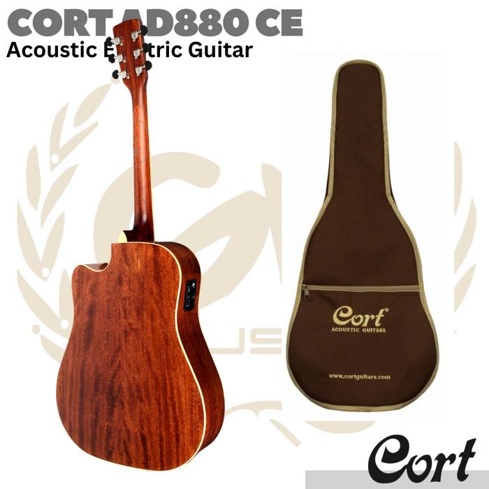 CORT AD880CE Acoustic Electric Guitar | Gitar Akustik Elektrik AD880