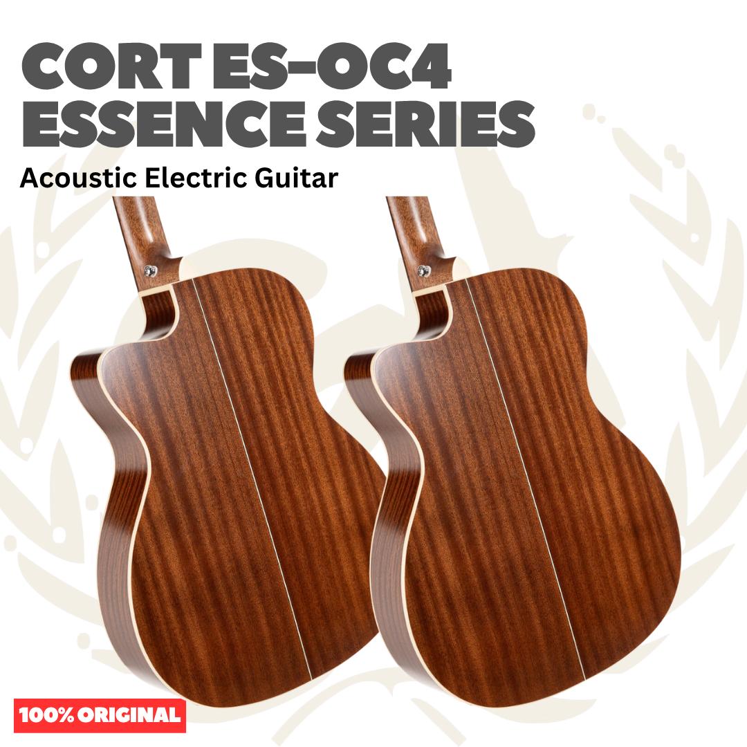 Cort ES-OC4 Essence Series Acoustic Electric Guitar - Gitar Akustik dengan Preamp