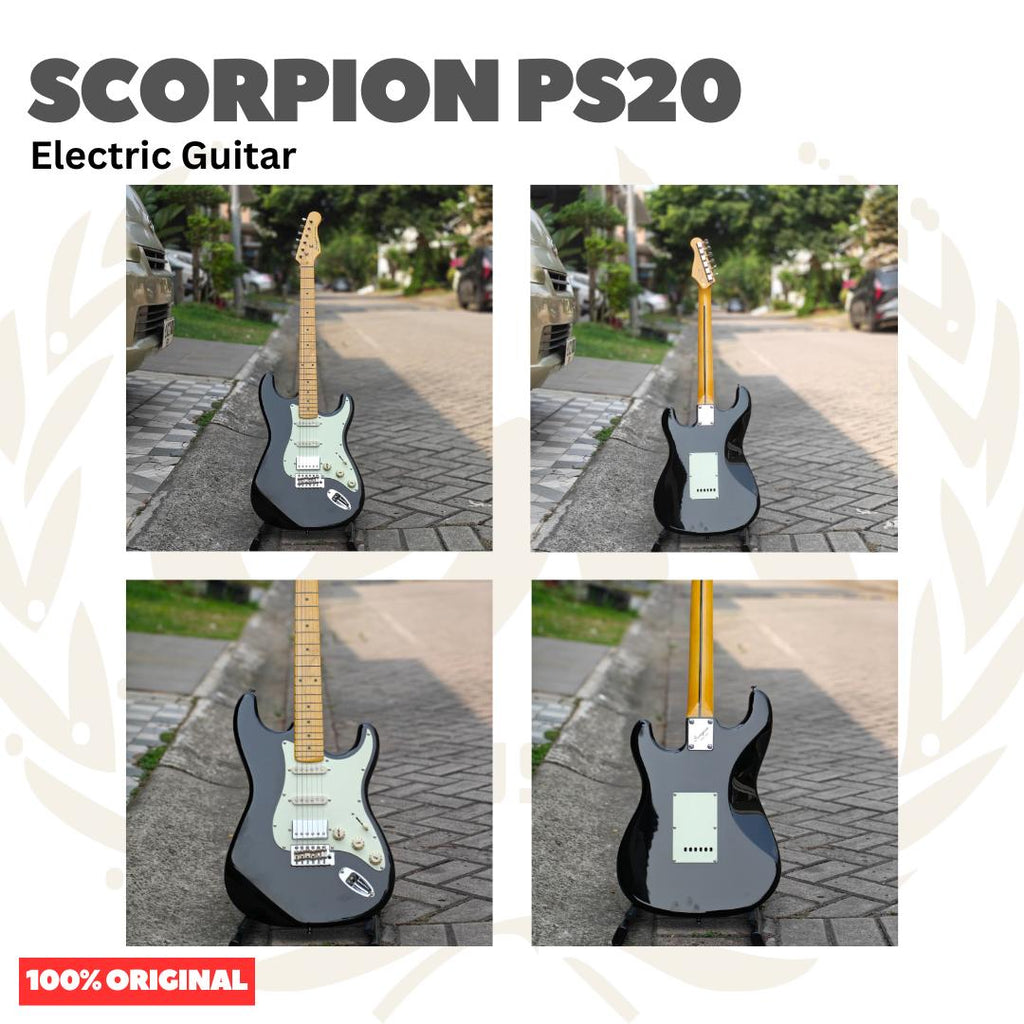 Scorpion Premium Series PS20 Electric Guitar - Gitar Elektrik